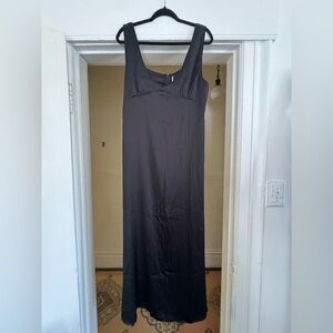 H&M Black Slip Dress & Black Blouse bundle